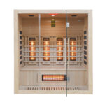 BOSE ALAVUS 4 Person Full Spectrum Infrared Indoor Sauna. 40031