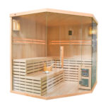 BOSE SODRA 5 Person Traditional Indoor Corner Sauna. 40041