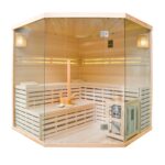 BOSE SODRA 5 Person Traditional Indoor Corner Sauna. 40041 - Image 3