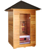 BOSE SUVELA 3 Person Far Infrared Outdoor Sauna. 40049 - Image 2