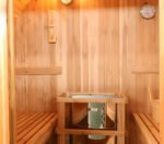 BOSE HEIKKILA 6 Person Traditional Outdoor Barrel Sauna. 40050 - Image 3