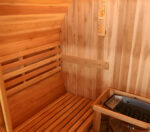 BOSE HEIKKILA 6 Person Traditional Outdoor Barrel Sauna. 40050 - Image 4