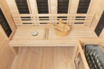 BOSE NORDE 3 Person Dual Traditional+Full-Spectrum Infrared Indoor Sauna. 40053 - Image 2