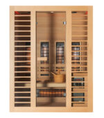 BOSE NORDE 3 Person Dual Traditional+Full-Spectrum Infrared Indoor Sauna. 40053