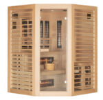 BOSE NORDE 4 Person Dual Traditional+Full Spectrum infrared Indoor Sauna. 40054