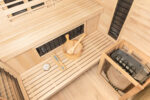 BOSE NORDE 4 Person Dual Traditional+Full Spectrum infrared Indoor Sauna. 40054 - Image 3