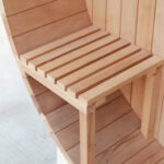 BOSE HELSINKI 6 Person Traditional Outdoor Barrel Sauna. 40097 - Image 2