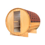 BOSE ANUKKA 6 Person Traditional Outdoor Barrel Sauna. 40098