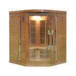 BOSE ULKULA 4 Person Far Infrared Indoor Corner Sauna. 40100