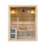 BOSE HEIKKILA 2 Person Traditional Indoor Sauna + Ice Tub Package. 40088