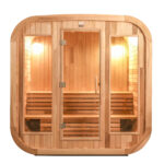 BOSE SORVANEN 6 Person Traditional Outdoor Sauna. 40214