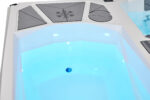 BOSE NORDIC 2 Person Integrated Hot Spa & Cold Plunge. 2150x2150x800mm. 40225 - Image 4